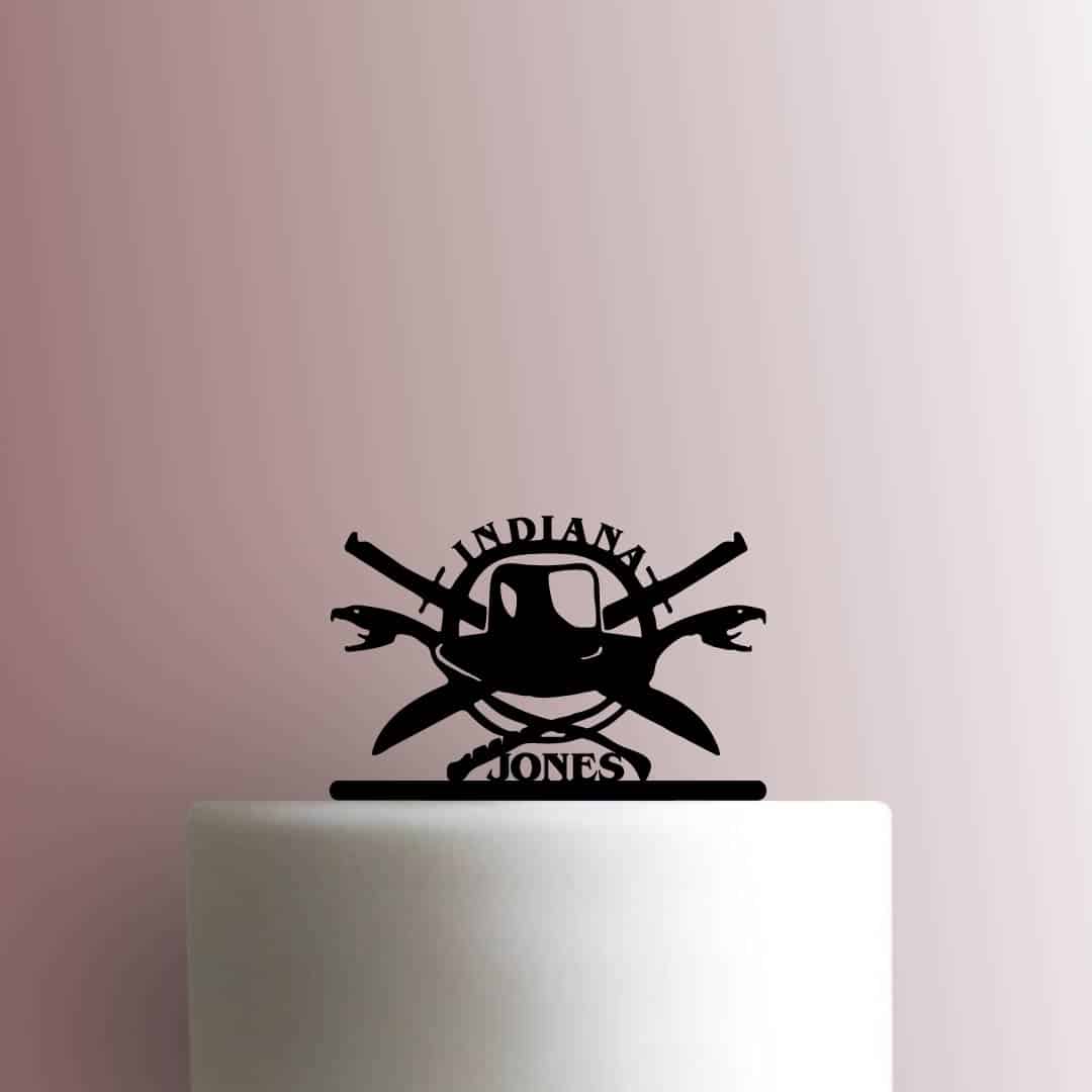 Indiana Jones Logo 225-B864 Cake Topper
