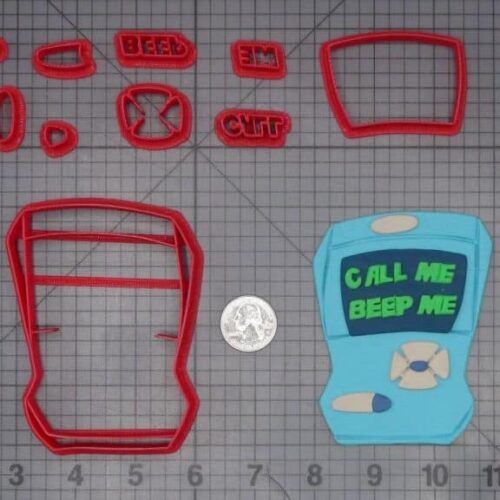 Kim Possible - Cell Phone 266-K349 Cookie Cutter Set