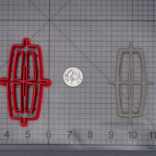 Lincoln Car Logo 266-K580 Cookie Cutter
