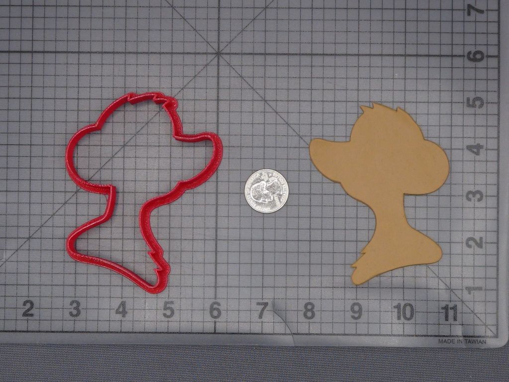 Lion King - Timon Head 266-K448 Cookie Cutter Silhouette