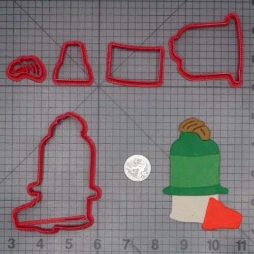 Mexican Candy Pelon Pelo Rico 266-K435 Cookie Cutter Set