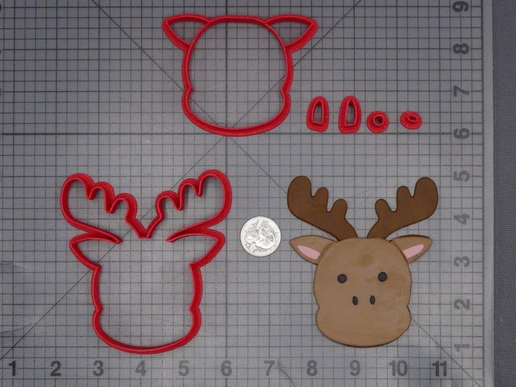 Moose 266-K157 Cookie Cutter Set