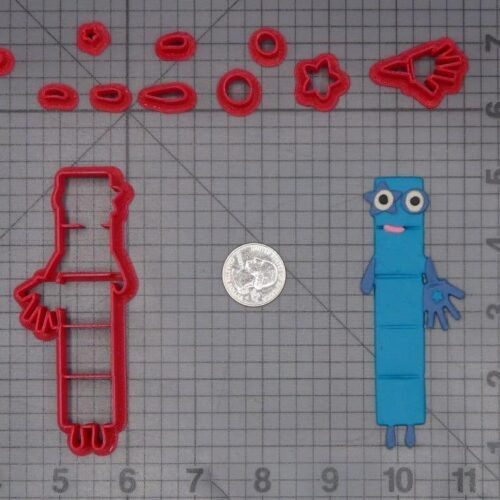 Numberblocks Adventures - Five 266-K422 Cookie Cutter Set