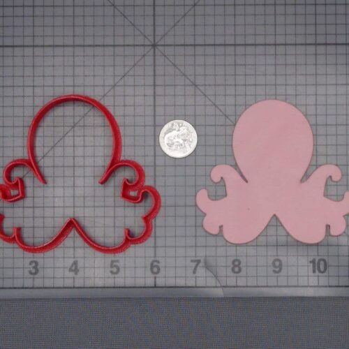 Octopus 266-K477 Cookie Cutter Silhouette