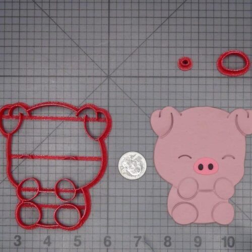 Pig 266-K329 Cookie Cutter Set