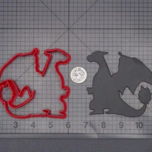 Pokemon - Charizard Body 266-K410 Cookie Cutter Silhouette