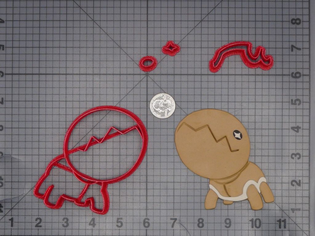 Pokemon - Trapinch 266-K423 Cookie Cutter Set