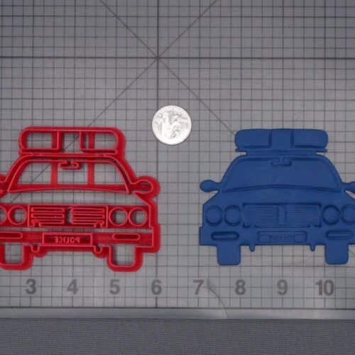 Police Car 266-K444 Cookie Cutter