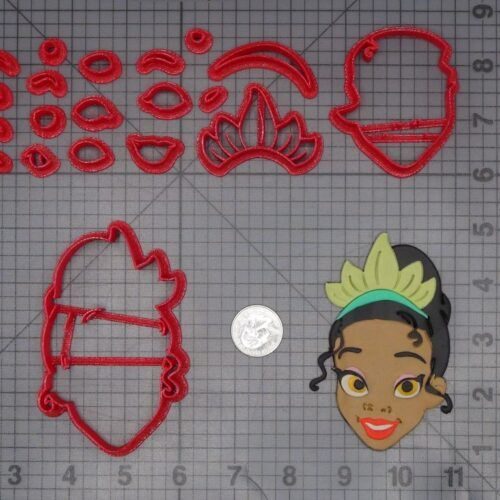 Princess and the Frog - Tiana Head 266-K541 Cookie Cutter Set