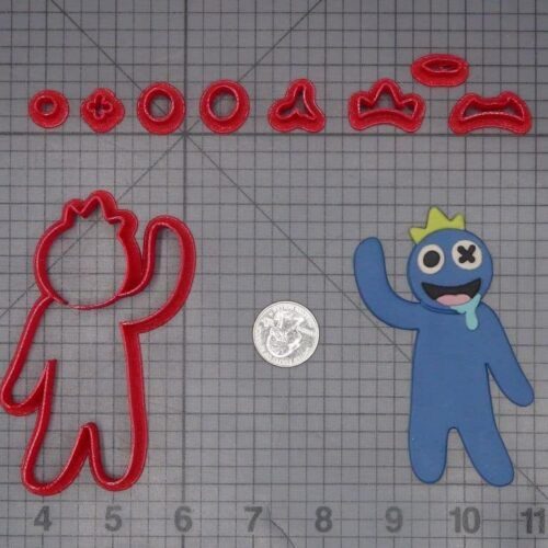 Rainbow Friends - Blue Body 266-K460 Cookie Cutter Set