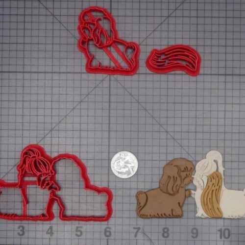 Shih Tzu Dog Kisses 266-K463 Cookie Cutter Set