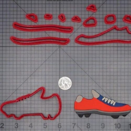 Soccer Shoe 266-K264 Cookie Cutter Set