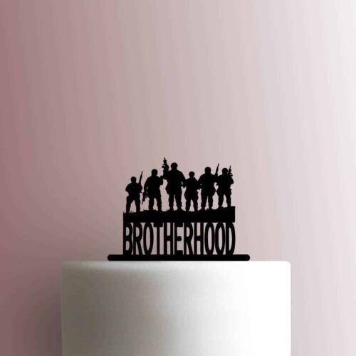 Soldiers Brotherhood 225-B784 Cake Topper