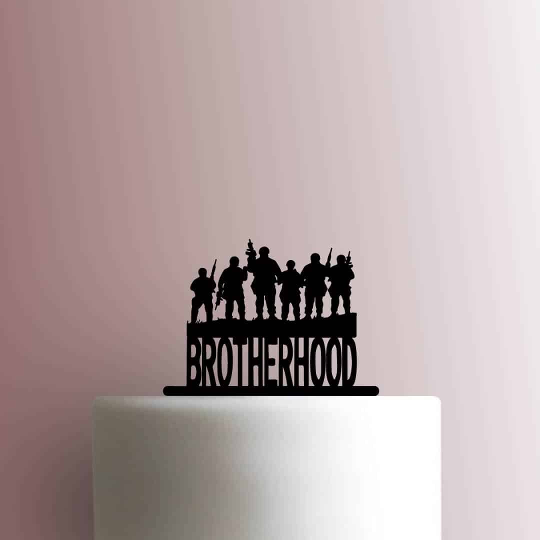 Soldiers Brotherhood 225-B784 Cake Topper
