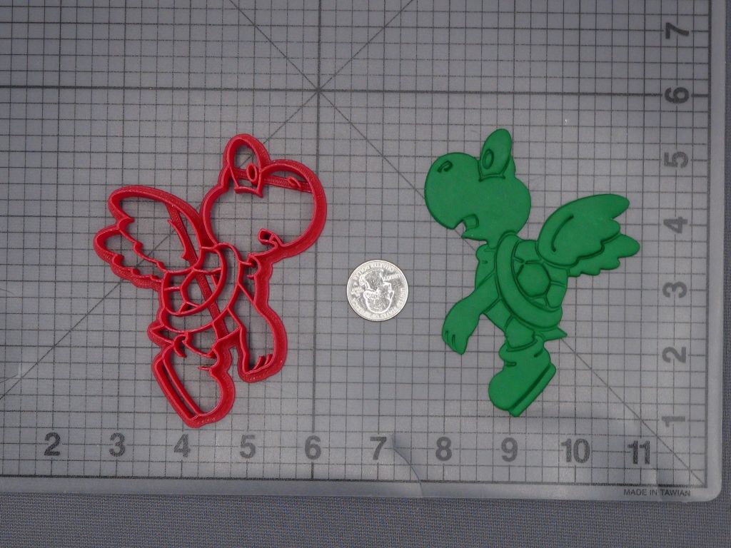 Super Mario - Koopa Paratroopa 266-K446 Cookie Cutter