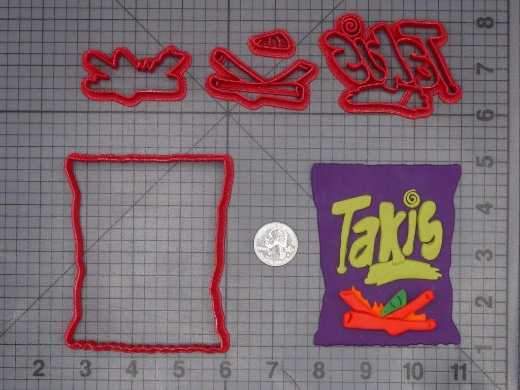 Takis Chip 266-K453 Cookie Cutter Set