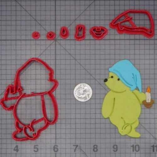 Winnie the Pooh - Sleepy Pooh Bear 266-K310 Cookie Cutter Set