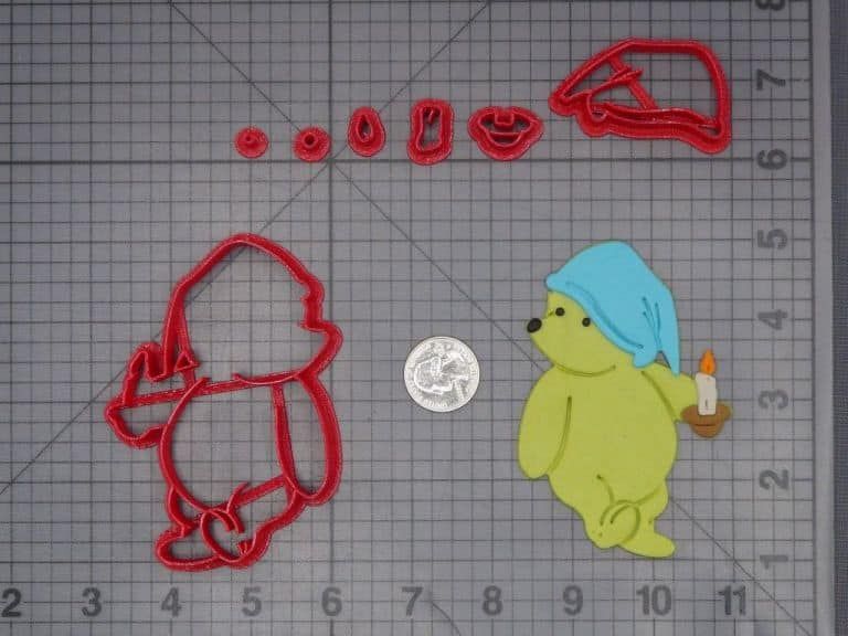 Winnie the Pooh - Sleepy Pooh Bear 266-K310 Cookie Cutter Set
