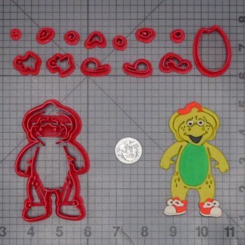 Barney - BJ Body 266-K637 Cookie Cutter Set
