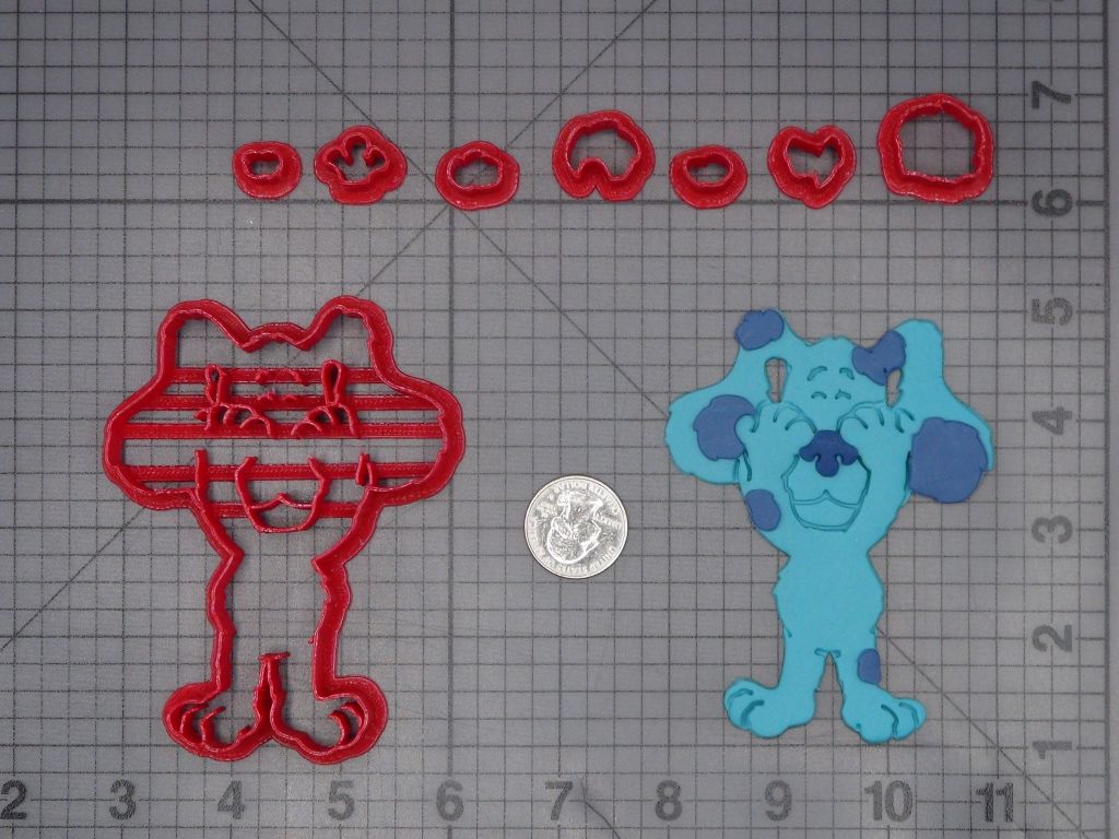 Blues Clues Body 266-K614 Cookie Cutter Set