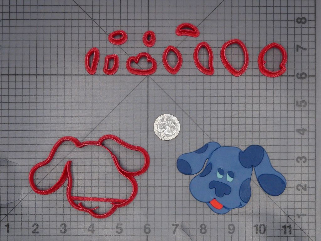 Blues Clues Head 266-K640 Cookie Cutter Set