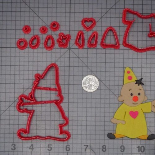 Bumba - The Little Clown 266-K499 Cookie Cutter Set