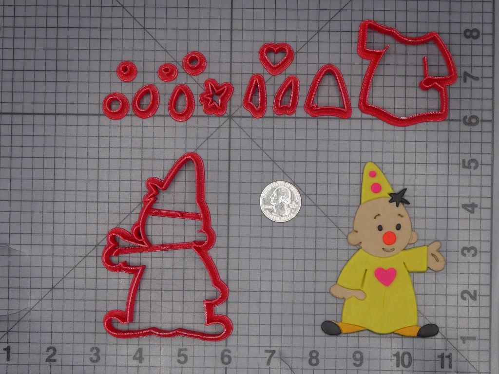 Bumba - The Little Clown 266-K499 Cookie Cutter Set