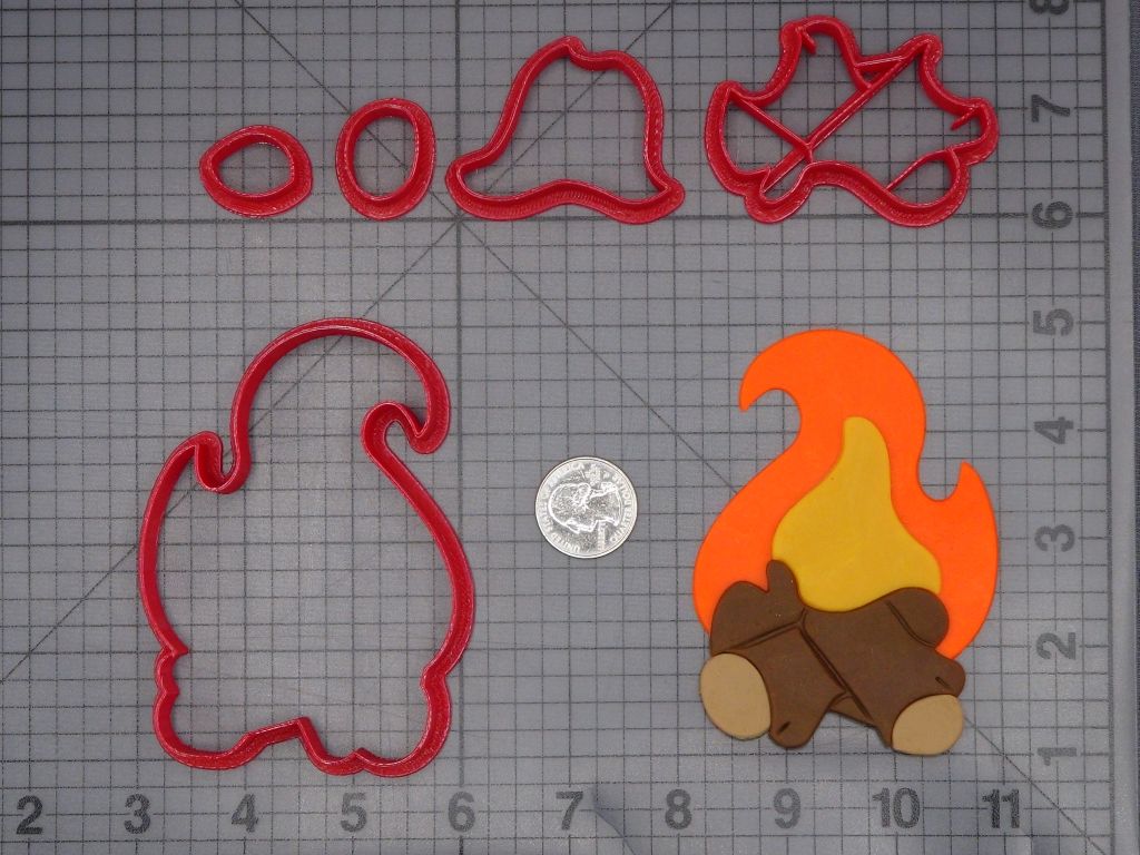 Camp Fire 266-K487 Cookie Cutter Set