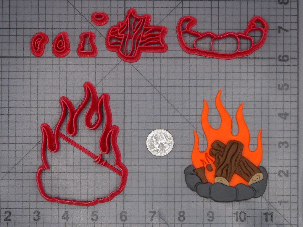 Campfire 266-K594 Cookie Cutter Set