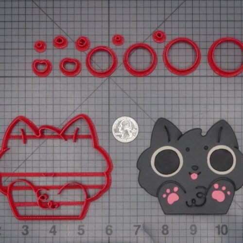 Cat 266-K488 Cookie Cutter Set