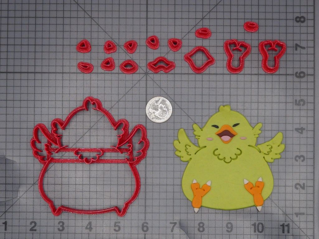 Chick 266-K558 Cookie Cutter Set