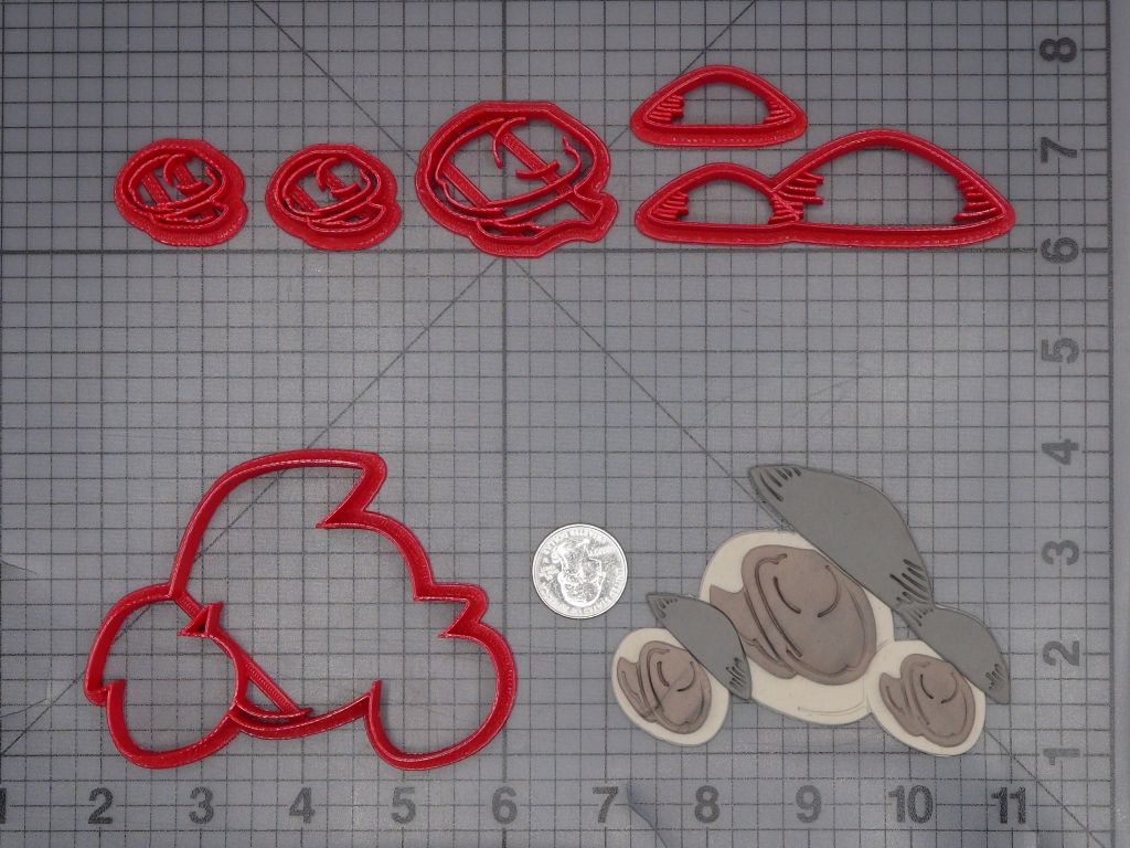Clams 266-K485 Cookie Cutter Set