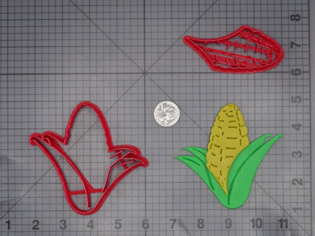 Corn 266-K432 Cookie Cutter Set