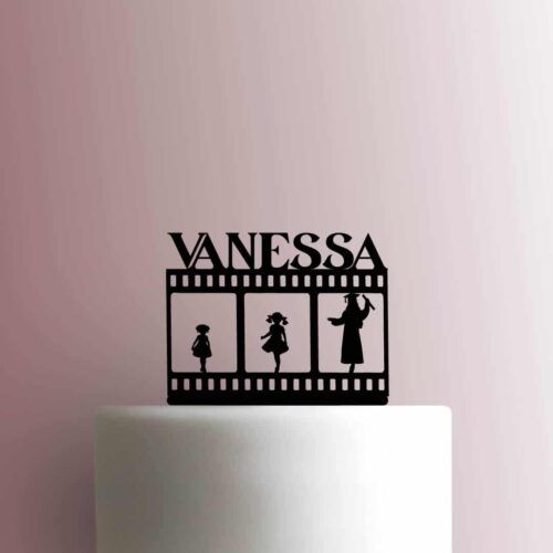 Custom Graduation Girl Journey 225-B941 Cake Topper