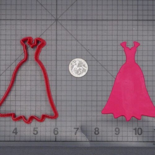 Dress 266-K516 Cookie Cutter Silhouette