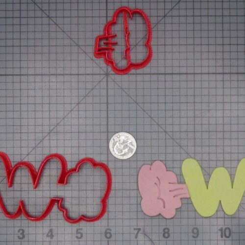Elemental - Wind Breakers Logo 266-K612 Cookie Cutter Set