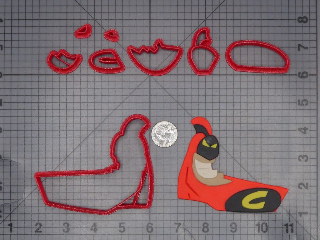 Fairly Odd Parents - Crimson Chin 266-K644 Cookie Cutter Set