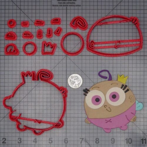 Fairly Odd Parents - Poof Body 266-K579 Cookie Cutter Set