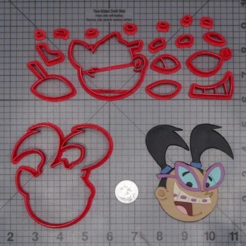 Fairly Odd Parents - Tootie Head 266-K675 Cookie Cutter Set