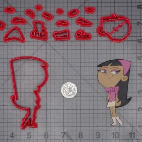 Fairly Odd Parents - Trixie Body 266-K613 Cookie Cutter Set