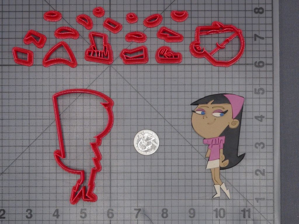 Fairly Odd Parents - Trixie Body 266-K613 Cookie Cutter Set