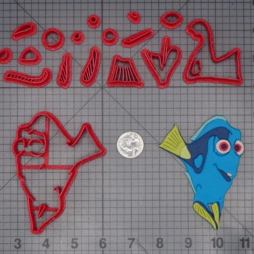 Finding Nemo - Dory 266-K718 Cookie Cutter Set