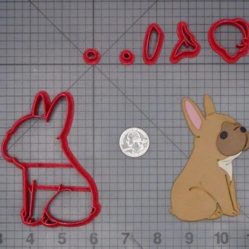 French Bulldog 266-K366 Cookie Cutter Set