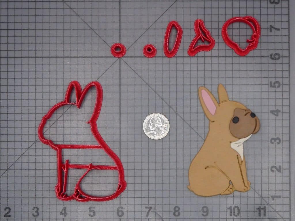 French Bulldog 266-K366 Cookie Cutter Set