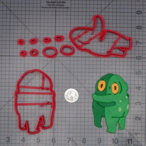 Frogs Hugging 266-K628 Cookie Cutter Set
