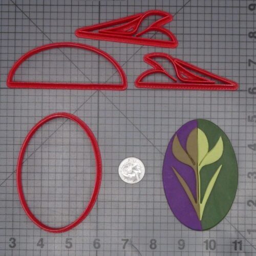 Frozen - Arendelle Crocus Crest 266-K611 Cookie Cutter Set