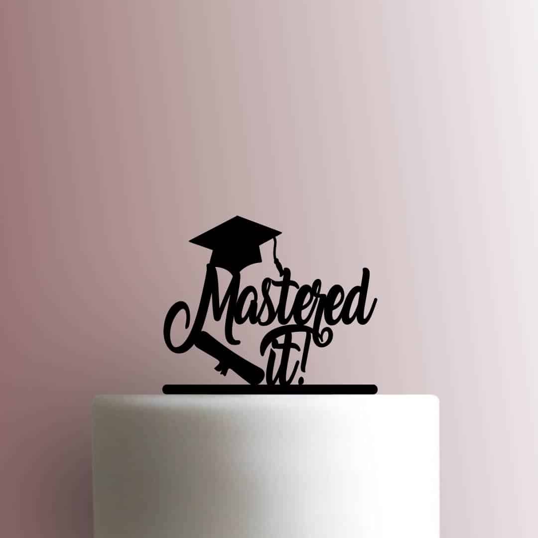 Graduation Mastered It 225-B942 Cake Topper