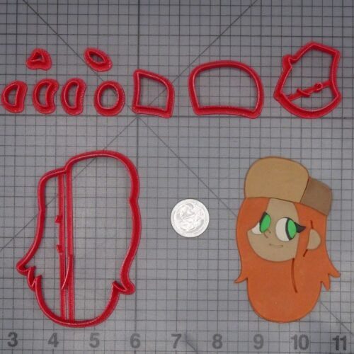 Gravity Falls - Wendy Head 266-K610 Cookie Cutter Set