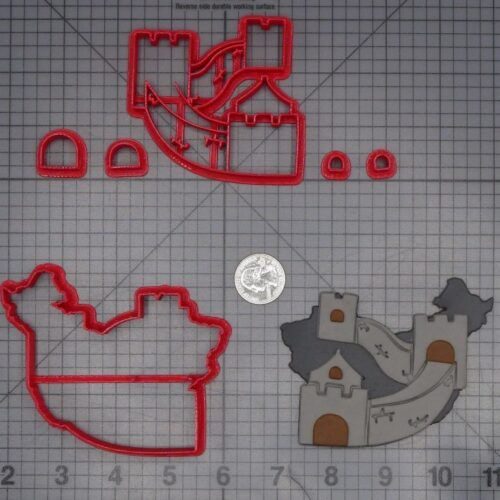 Great Wall of China 266-K527 Cookie Cutter Set