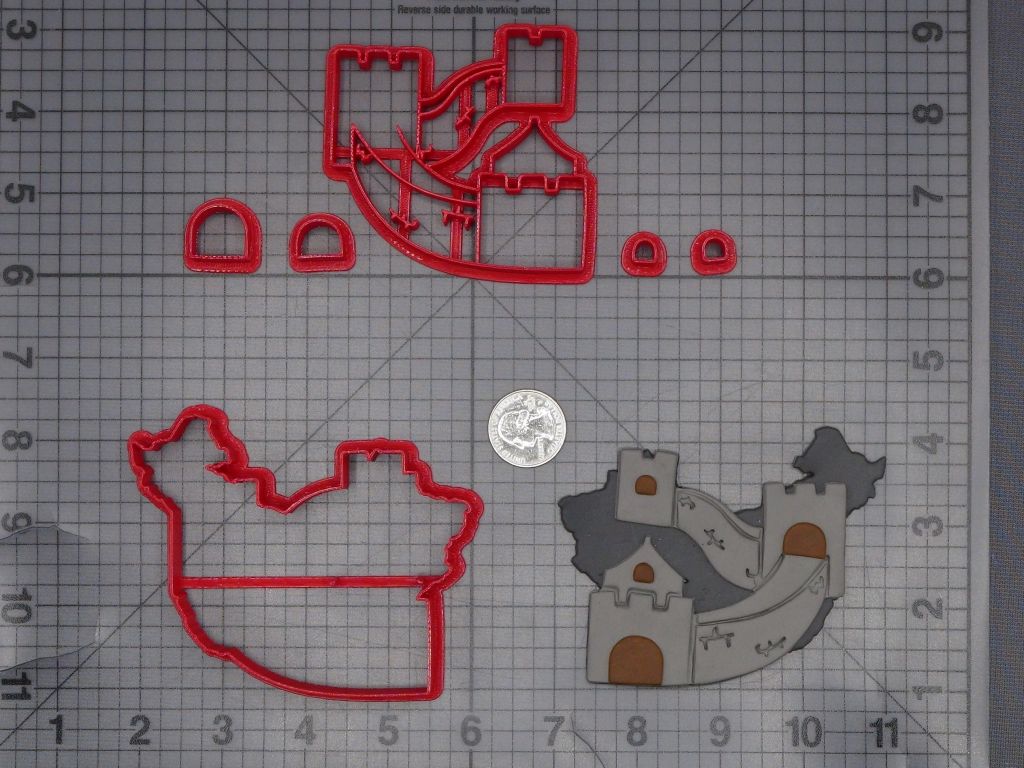 Great Wall of China 266-K527 Cookie Cutter Set